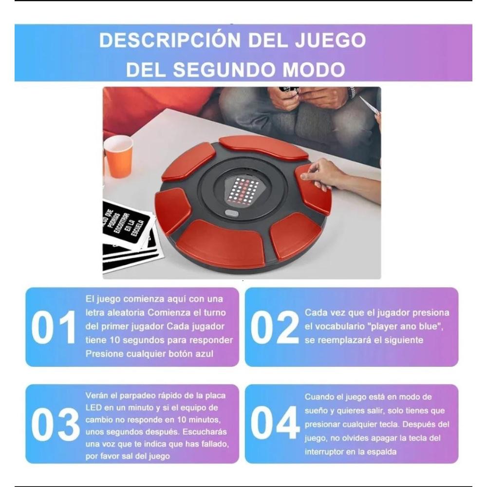 JUEGO DE MESA BASTA